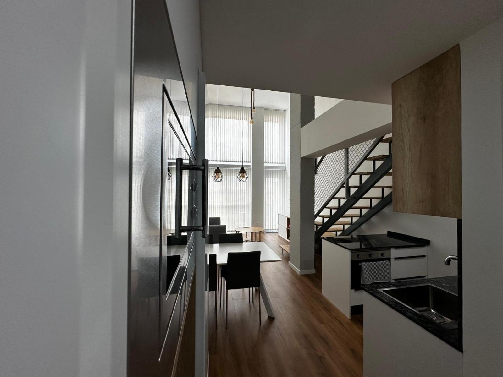 Appartamento Black Rock Loft Madrid Esterno foto